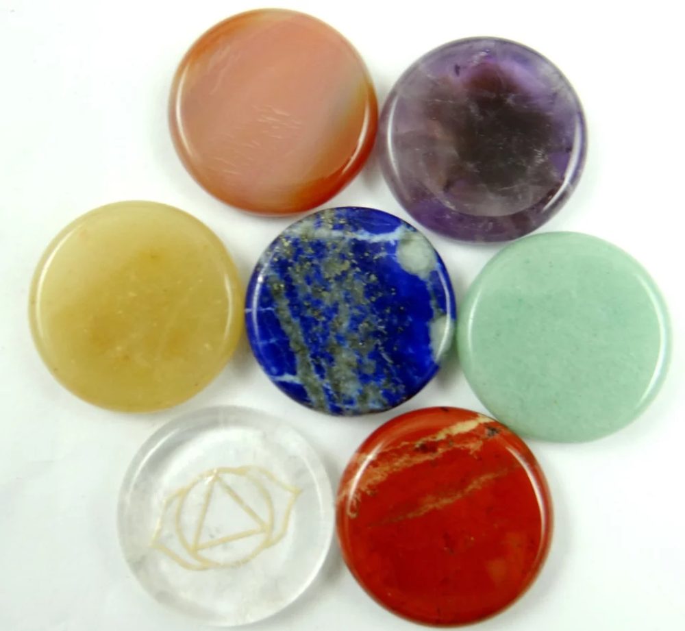 Set de 7 piedras de Chakras para Reiki - Imagen 3