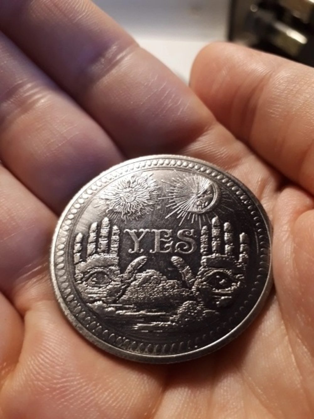 Monedas OUIJA - ORÁCULO SI Y NO - Imagen 3