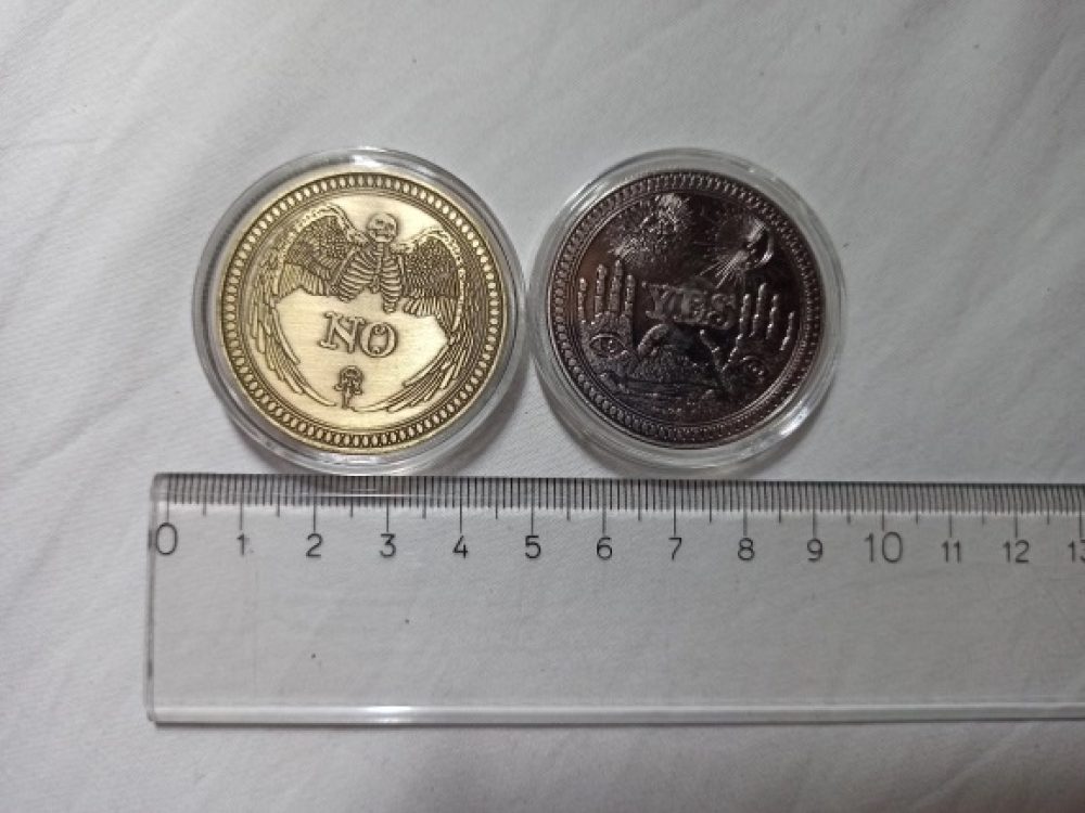 Monedas OUIJA - ORÁCULO SI Y NO - Imagen 7