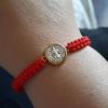 Pulsera roja amuleto de San Benito - Imagen 4