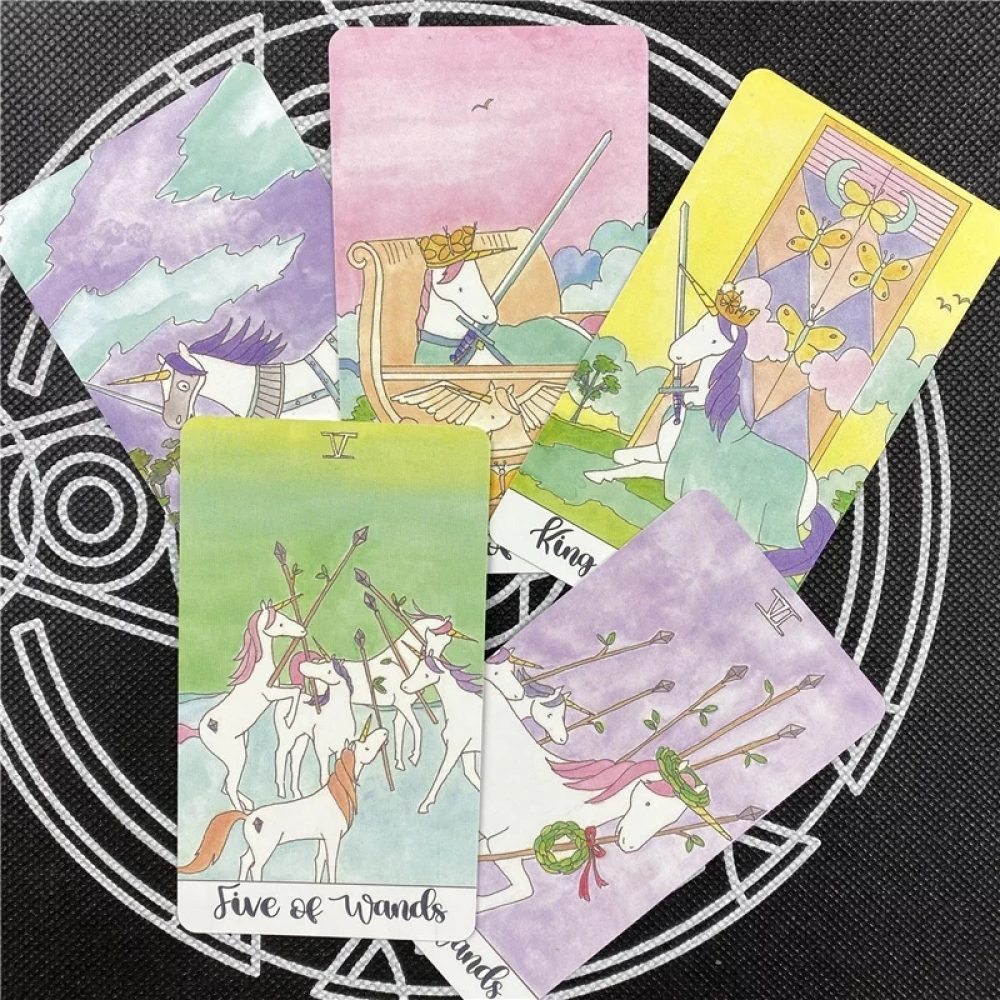 Tarot Crystal Unicorn Tarot (alternativo en inglés) - Imagen 5