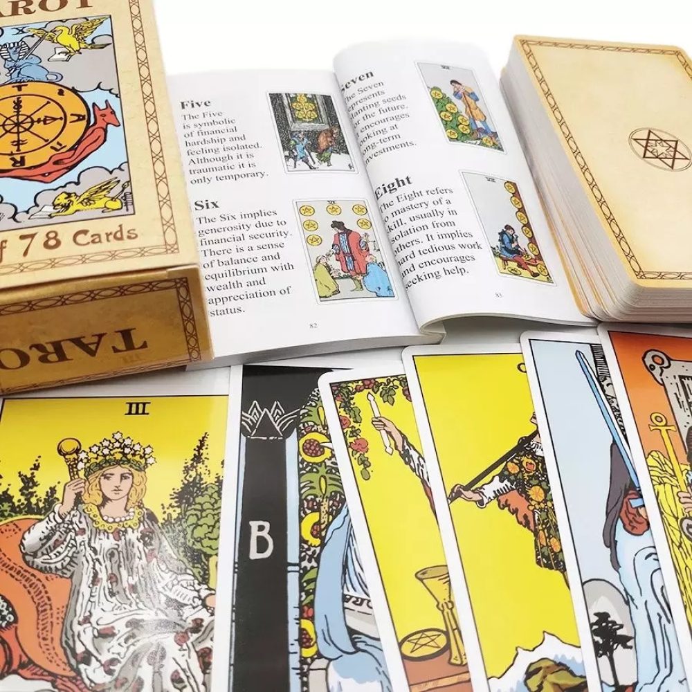 Tarot Rider Waite en Español con manual e instructivo